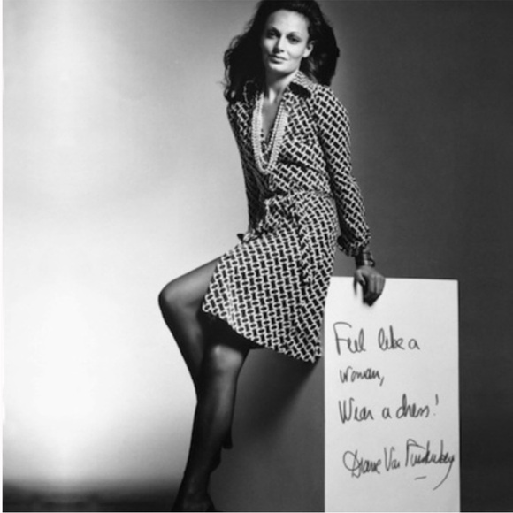 Diane von Furstenberg Silk Long Sleeve Dress, 2 - Picture 3 of 15